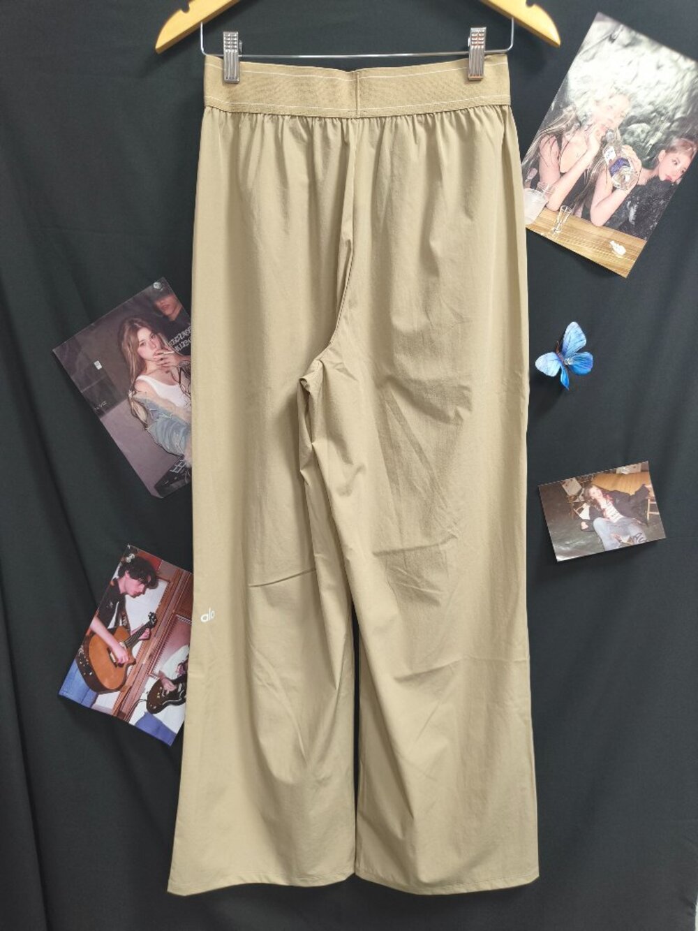 NWT ALO Yoga Suit Up Trouser Gravel (Regular) 💛 Comfy Closet Staple Pants 🎨 - Picture 5 of 8